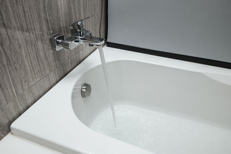 Finished Bathtub with Smooth Surface